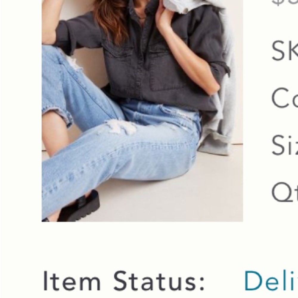 The Cate Blouse- Pilcro Anthropolgie